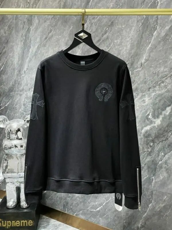 chrome hearts sweatshirt manches longues pour unisexe s_1242aa44